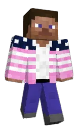minsk and white Minecraft skin — Classic model — first worn by bitcoinopsec