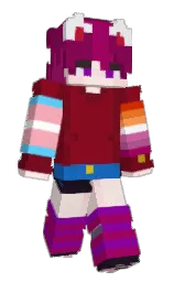 Slim Minecraft skin