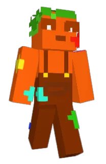 Front of EineBeine's skin
