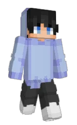 bluerivernight's Minecraft skin wearing the Builder cape
