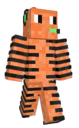 Tiger_Blade's Minecraft skin wearing the Common cape