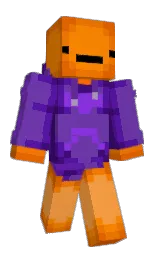 Wastedsauce's Minecraft skin wearing the Aurora cape
