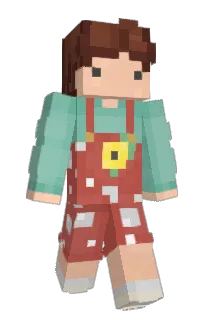 Front of Moosha's skin