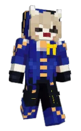 Slim Minecraft skin