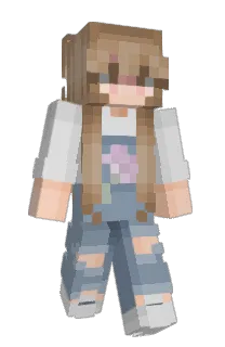 Front of Cheekybear's skin