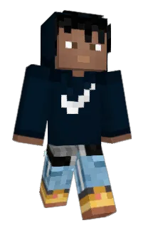 Front of skemek's skin