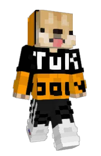 Front of Rapturek's skin