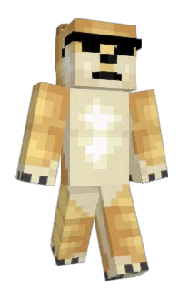 Front of Minecraft skin
