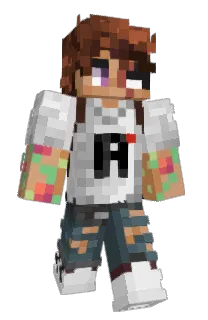 Front of Minecraft skin