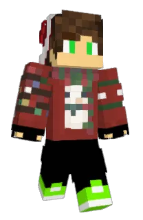 Front of RaiGamess's skin