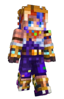 Front of Nylinic's skin