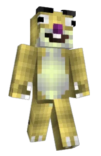 Front of D1OS's skin