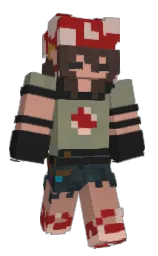mine shaft and old brick Minecraft skin — Classic model — first worn by Unibela