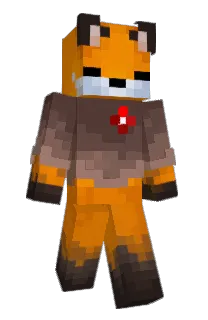 Front of Babblas's skin