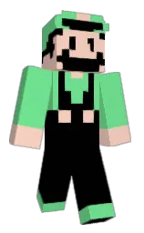ThunderPlus's Minecraft skin wearing the Menace cape