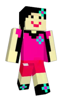 Front of Flordrea's skin