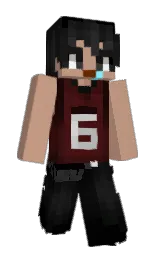 oriental pink and black Minecraft skin — Slim model