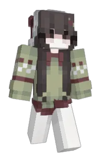Front of slowpcke's skin