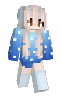 Front of HaylaCraft's skin