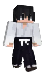 cinder and shark Minecraft skin — Classic model
