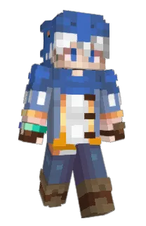 Front of Levah's skin