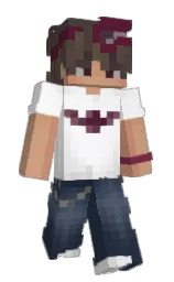 wine berry and ebony clay Minecraft skin — Slim model — first worn by 21Edox