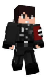 black and gondola Minecraft skin — Classic model