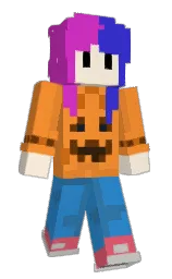 LexiZargon's Minecraft skin wearing the Cherry Blossom cape