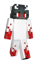 white and cape cod Minecraft skin — Slim model — first worn by M1hitele