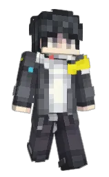 abbey and shark Minecraft skin — Slim model — first worn by SkyRxsh