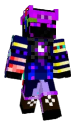 Anotogaster_k241's Minecraft skin wearing the MCC 15th Year cape