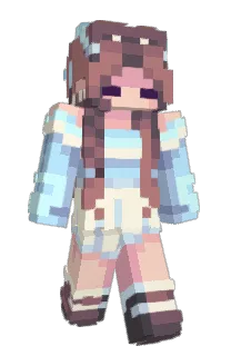Front of BunniiBelle's skin