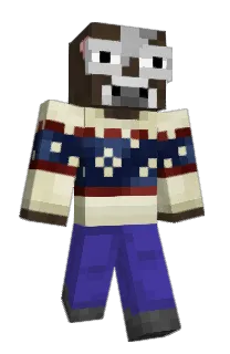 Front of Arikess's skin