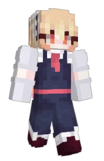 Front of StrayMika's skin