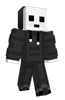 Front of BinJust's skin