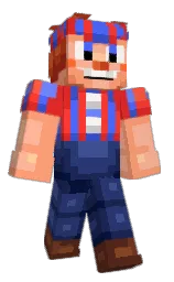 Zekryn's Minecraft skin wearing the Pan cape