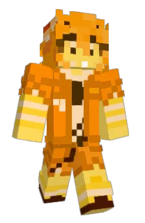 Front of Minecraft skin