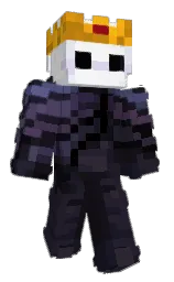 Z3r0x's Minecraft skin wearing the Crafter cape