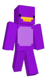 black and silver Minecraft skin — Classic model