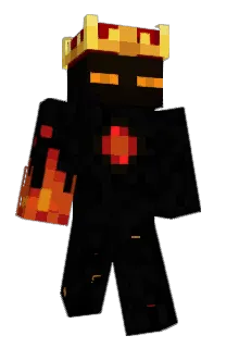 Front of LooterMoon's skin
