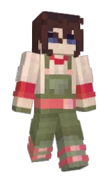 roman and cowboy Minecraft skin — Slim model — first worn by Bl1ght2006