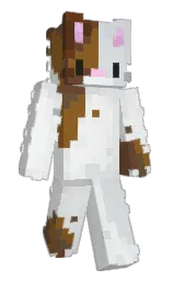black haze and iron Minecraft skin — Slim model — first worn by BluCatGuy