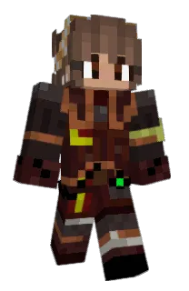 Front of IsopodFood's skin