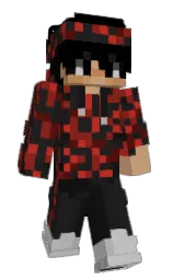 mine shaft and black Minecraft skin — Slim model — first worn by Fl0www_
