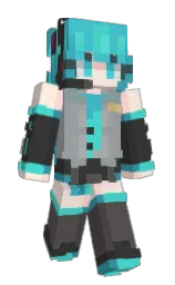 Slim Minecraft skin