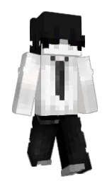 _l3__'s Minecraft skin wearing the Purple Heart cape