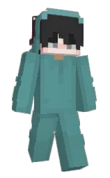 Slim Minecraft skin