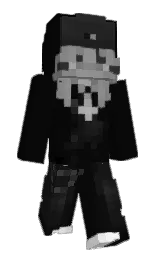 cod gray and gray Minecraft skin — Classic model — first worn by Ghost134568