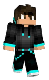 J5T0RM's Minecraft skin wearing the 15th Anniversary cape