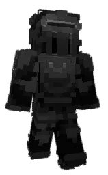 mine shaft and cod gray Minecraft skin — Classic model